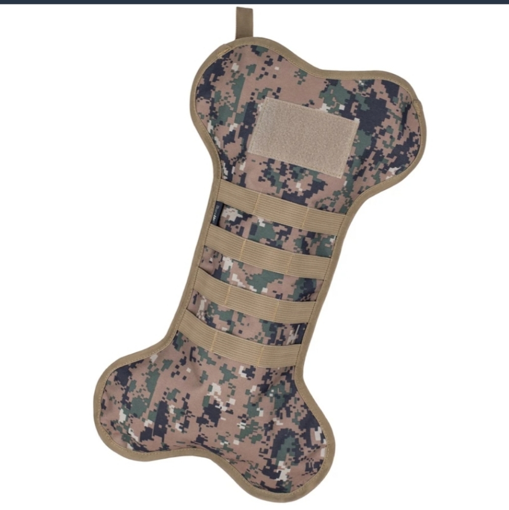 👀50% OFF - NWT‼️ Ruck Up brand dog bone shaped Christmas stocking